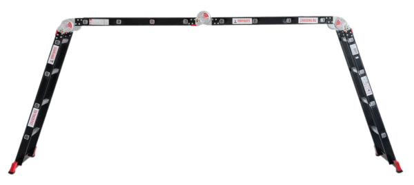 Лестница-трансформер профессиональная 4х4 ступени ширина 400 мм NV3320 Новая высота 3320404-013