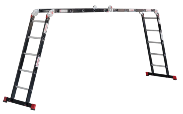 Лестница-трансформер профессиональная 4х5 ступени ширина 400 мм NV3320 Новая высота 3320405-013