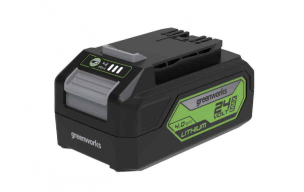 Батарея Аккумуляторная Greenworks G24B4II, 24В, 4 А/ч Li-ion 
