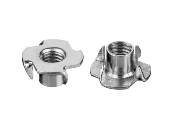 М4 Гайка врезная цинк DIN1624 (100 шт. в пласт. конт.)