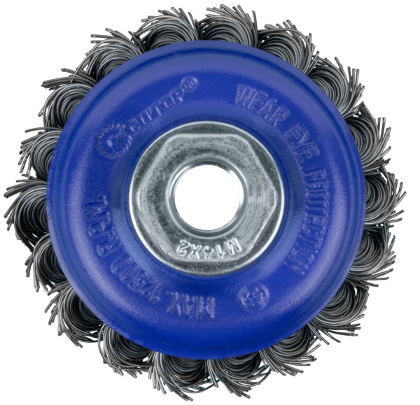 75 мм Щетка для УШМ «Чашка» жесткая Cutop Profi 82-898