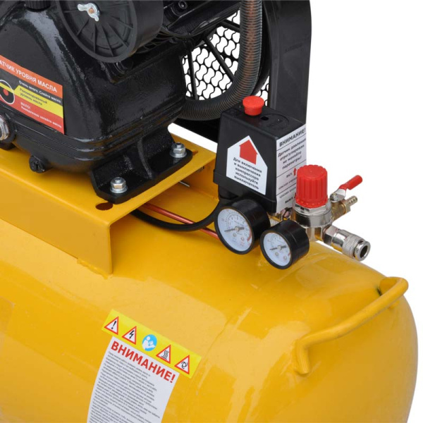 Воздушный компрессор SKIPER IBL3100V (до 380 л/мин, 8 атм, 100 л, 230 В, 2.2 кВт)