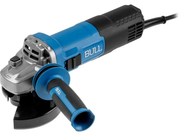 Одноручная углошлифмашина BULL WS 1219 в кор. 125 мм, 1800 Вт, плав. пуск., рег. об, конст. эл. 