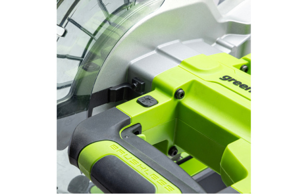 Торцовочная пила аккумуляторная GD24MS216 24В Greenworks