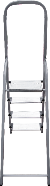 Стремянка алюминий-сталь 4 ступени 130 мм NV1137 Новая высота 1137104