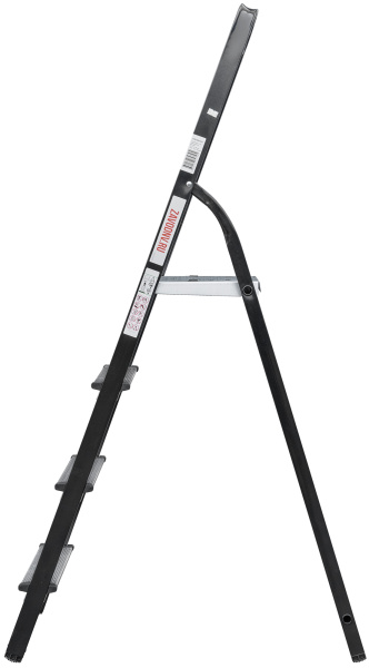 Стремянка алюминий-сталь 4 ступени NV1130 Новая высота 1130104-011 черная