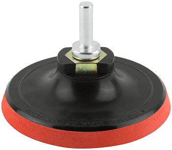 Насадка мягкая c липучкой 100 мм для дрели и УШМ Cutop Special 76-604