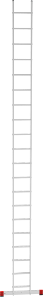 Лестница алюминиевая односекционная 20 ступеней NV 2210 Новая высота 2210120