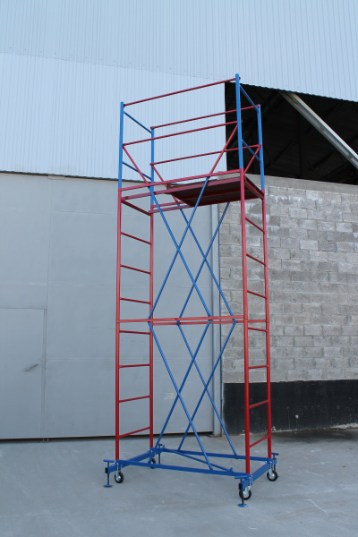 Вышка-тура ВС стальная 1+2 высота до помоста 3,45 м площадка 1,0x2 м