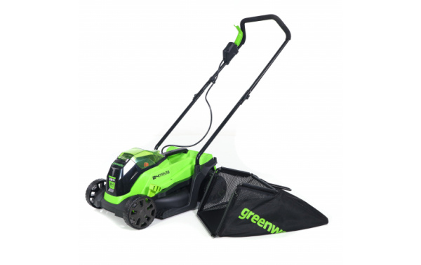 Газонокосилка аккумуляторная Greenworks GD24LM33K4