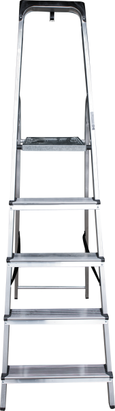 Стремянка алюминиевая 5 ступенией с органайзером NV1115 Новая высота 1115105