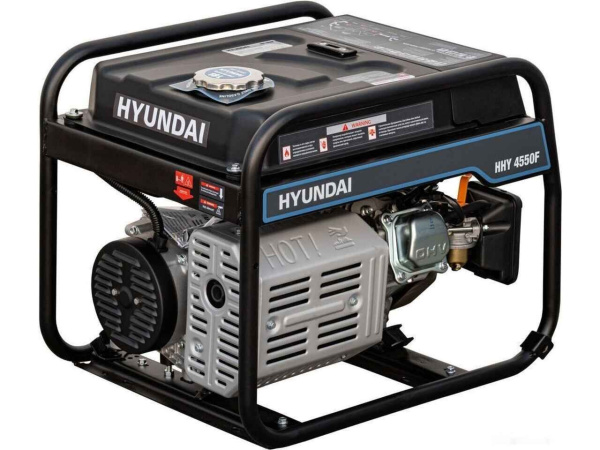 Генератор бензиновый  HHY 4550F HYUNDAI