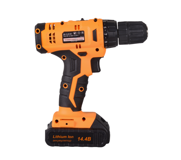 Дрель-шуруповерт аккумуляторная ДА-14,4Л-2К (2,0 А/ч) Вихрь