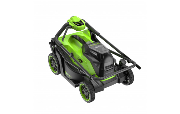 Газонокосилка аккумуляторная GD24X2LM361 36см 2x24В Greenworks