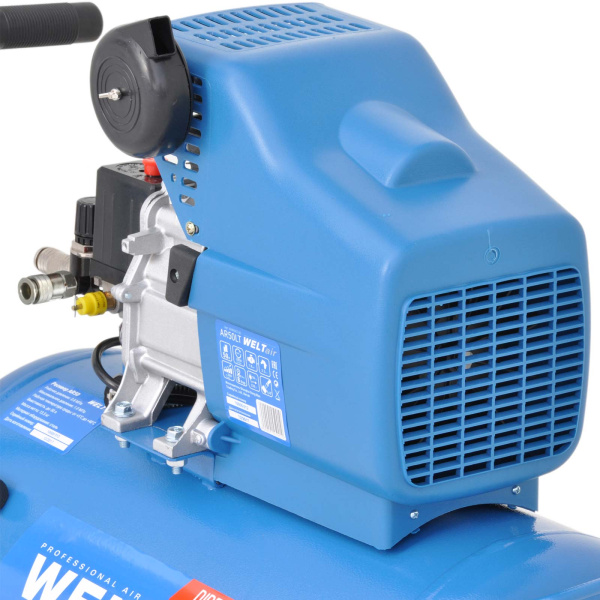 Воздушный компрессор WELT AR50LT (до 260 л/мин, 8 атм, 50 л, 230 В, 1.80 кВт)