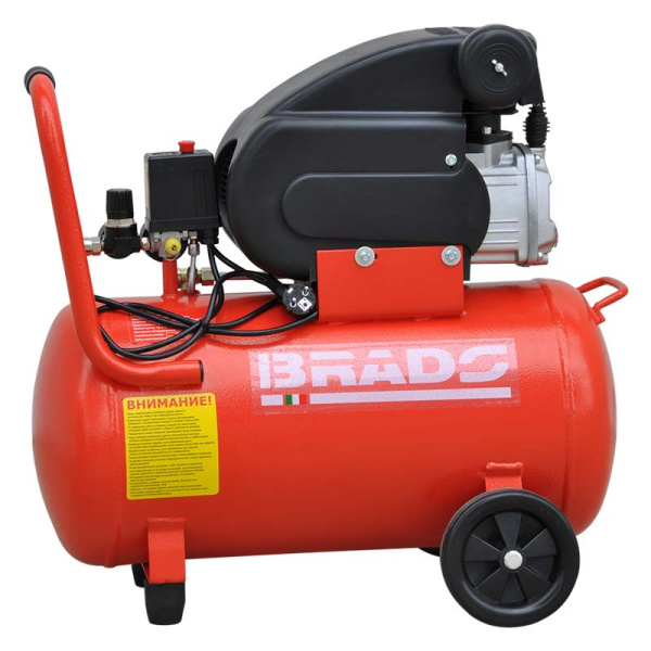 Воздушный компрессор BRADO AR50B (до 260 л/мин, 8 атм, 50 л, 230 В, 1.80 кВт)