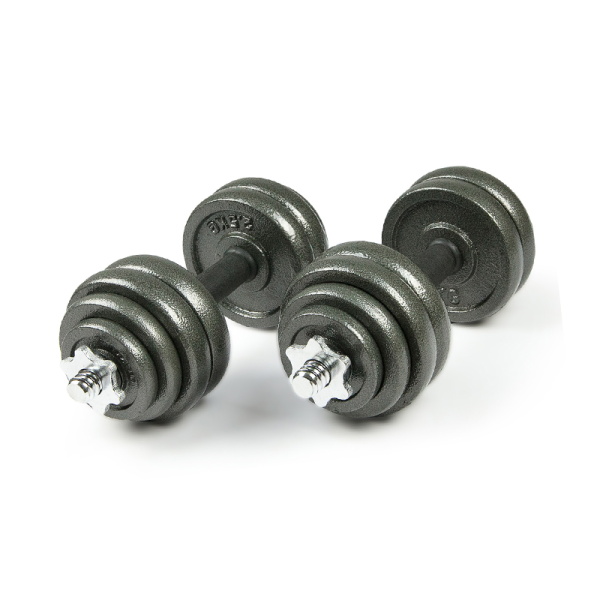 Набор металлических гантелей в чемодане AMETIST 30кг