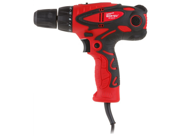 Дрель-шуруповерт WORTEX DR 1023 D в кор. (320 Вт, патрон БЗП, 30 Нм, шурупы до 6 мм, шнур 4 м)
