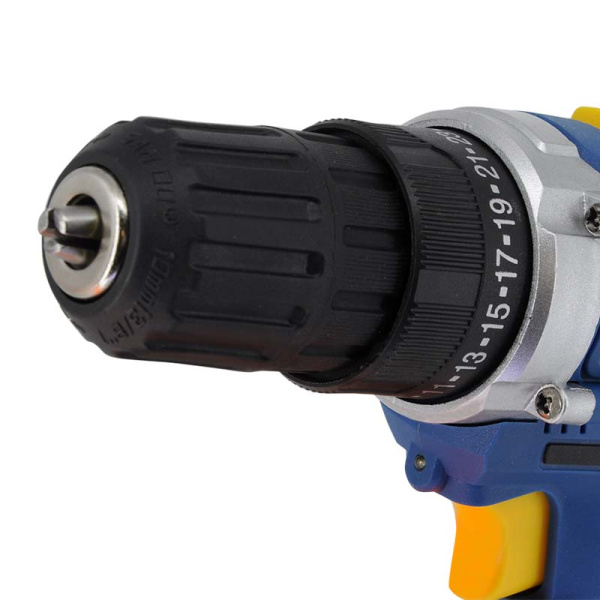 Аккумуляторная дрель-шуруповерт KATANA PROdrive 1215 (12В, 2 акк, 1,5 А/ч Li-ion  2 ск, 19Нм, кейс)