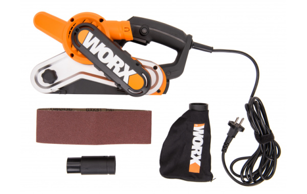 Ленточная шлифовальная машина WORX WX661.1, 950Вт