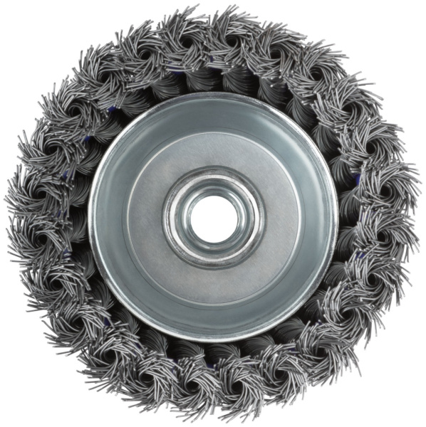 100 мм Щетка для УШМ «Чашка» жесткая Cutop Profi 82-899