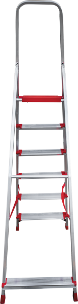 Стремянка профессиональная алюминиевая 6 ступеней 130 мм NV3117 Новая высота 3117106