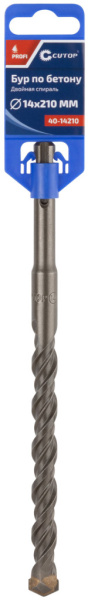 14x150/210 мм Бур по бетону SDS-plus Cutop Profi 40-14210