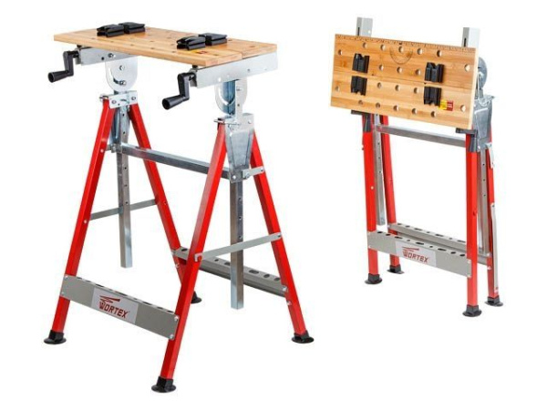 Верстак складной WORTEX WB 6012 БАМБУК, 605X540X