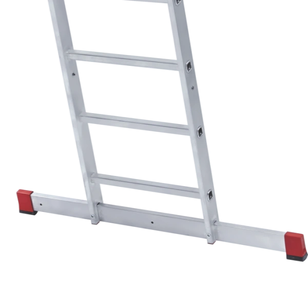 Лестница индустриальная алюминиевая двухсекционная 2x7 ступеней NV5220 Новая высота 5220207