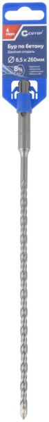 6,5x200/260 мм Бур по бетону SDS-plus Cutop Profi 40-65260