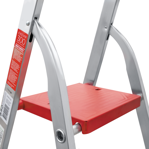 Стремянка профессиональная алюминиевая 6 ступеней органайзер NV3115 Новая высота 3115106