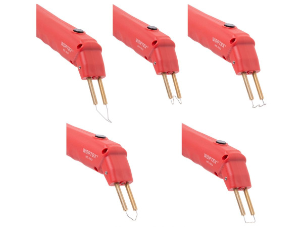 Пистолет для пайки пластика  WORTEX WG 7002 в чем. 