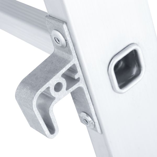 Лестница алюминиевая двухсекционная 2x8 ступеней NV2220 Новая высота 2220208