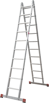 Лестница шарнирная 2x10 ступеней NV 331 Новая высота 3310210