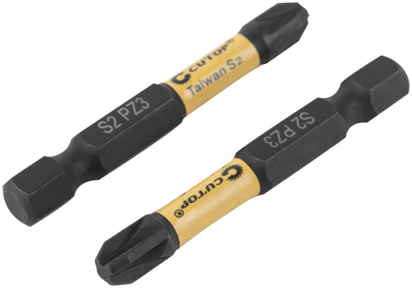 PZ 3х50 мм Набор бит торсионных (2шт.) Cutop Profi Plus 84-890