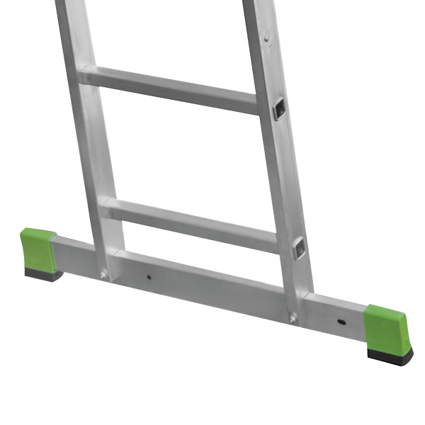 Лестница алюминиевая двухсекционная 2x12 ступеней NV2220 Новая высота 2220212