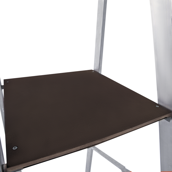 Стремянка передвижная профессиональная 3 ступени с платформой 450x450 мм NV1540 Новая высота 1540103