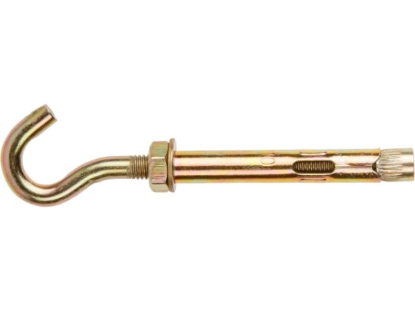 М6х8х60 мм Анкер с крюком  (100 шт в карт. уп.)