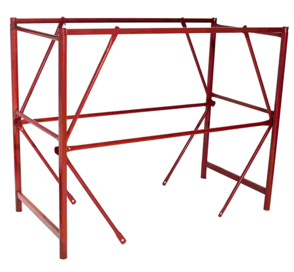 Вышка тура ВСР-7 стальная 1+1 высота до помоста 1.6 м площадка 2.0x2.0 м