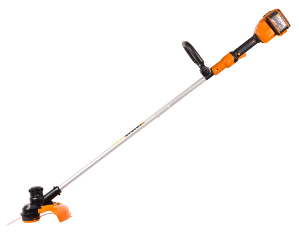 Триммер аккумуляторный WORX WG183E, 40В, 33 см, 2Ач х 2, двойное ЗУ