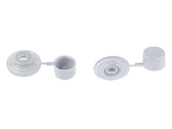 Шайба кровельная с колпачком серая (250 шт.)