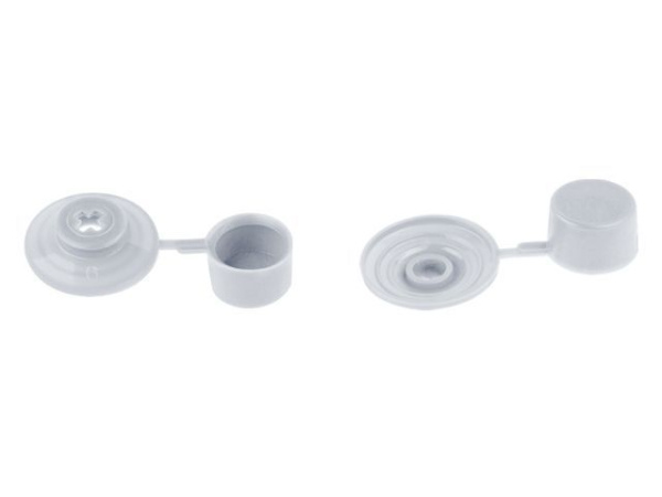 Шайба кровельная с колпачком серая (250 шт.)