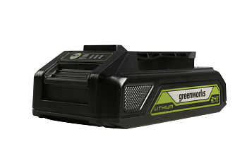 Батарея Аккумуляторная Greenworks G24USB2, 24В, 2 А/ч Li-ion c USB разъёмом